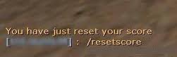ResetScore