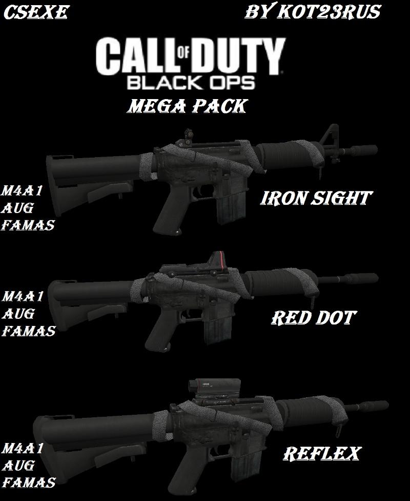 COD7 Black Ops COLT Commando MEGA PACK